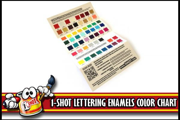 1 Shot Color Chart A Visual Reference Of Charts Chart Master