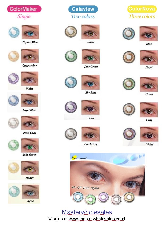 Acuvue Define Color Chart Warehouse Of Ideas