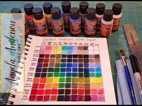 Andersen Color Chart A Visual Reference Of Charts Chart Master