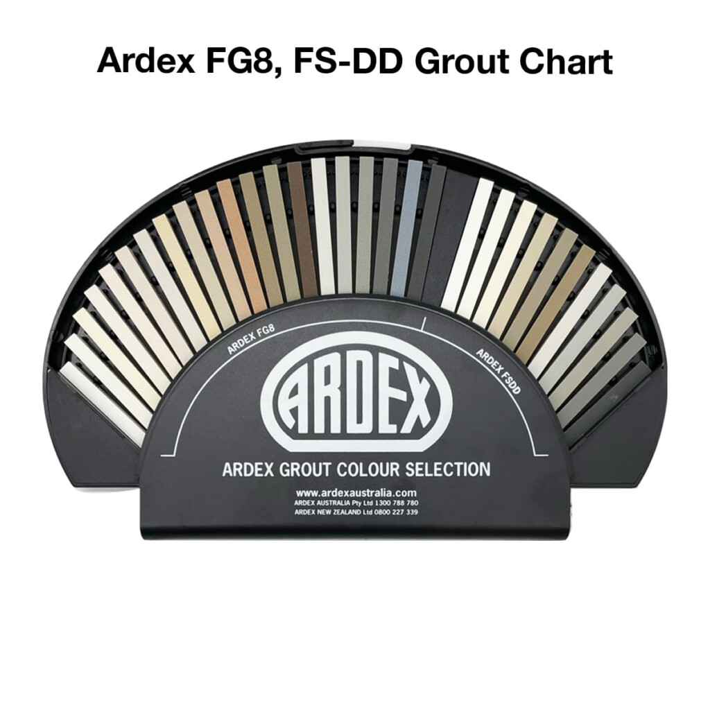 ARDEX Grout Chart Online Tile Store