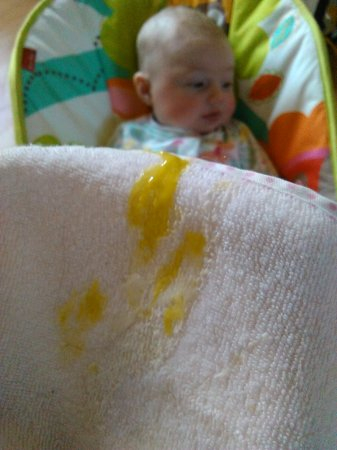 Baby Spit Up Milk With Yellow Flash Sales Dakora co