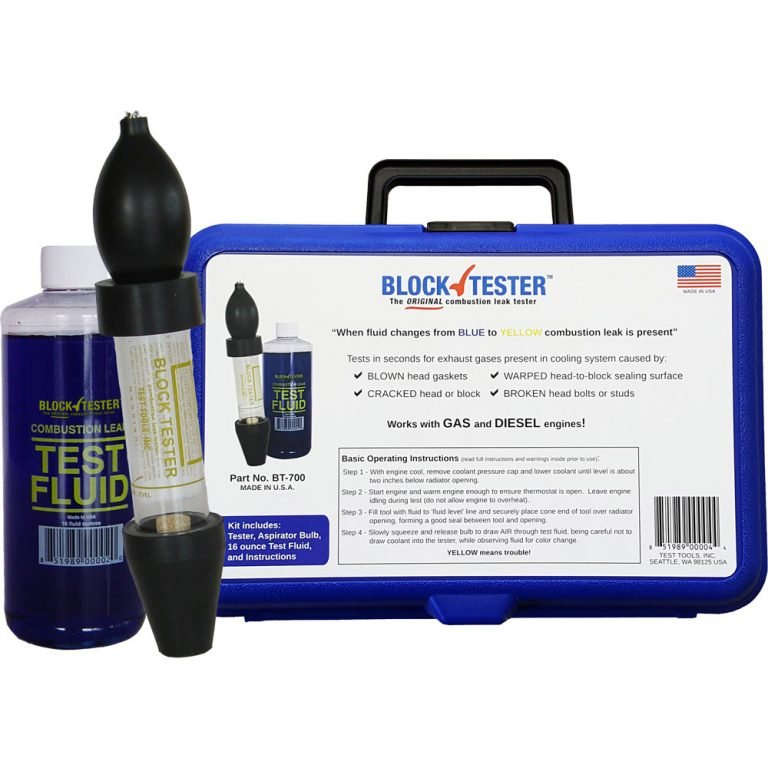 Block Tester BT 600 Combustion Leak Test Fluid 16 Ounce Block Tester