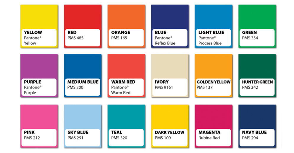 Bright Pantone Color Chart Infoupdate
