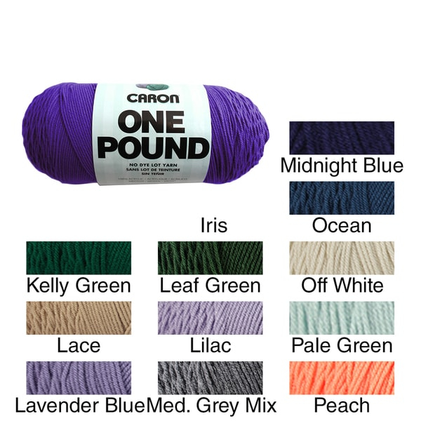 Caron One Pound Yarn Color Chart Coloring Pages
