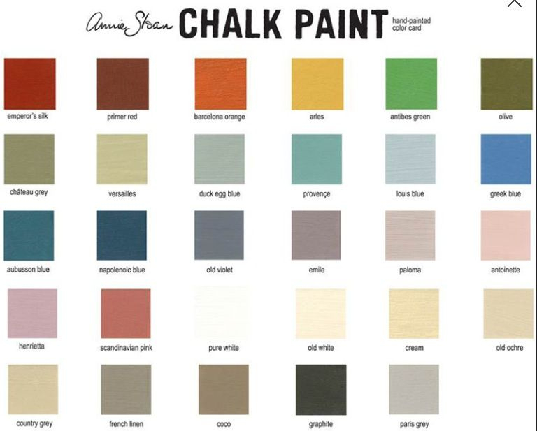 Chalk Paint By Annie Sloan Annie Sloan Chalk Paint Colors Annie 