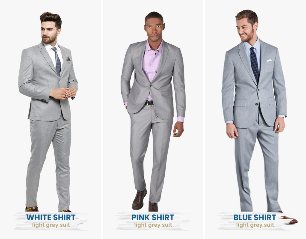 Charcoal Grey Suit Color Combinations With Shirt Tie 60 OFF