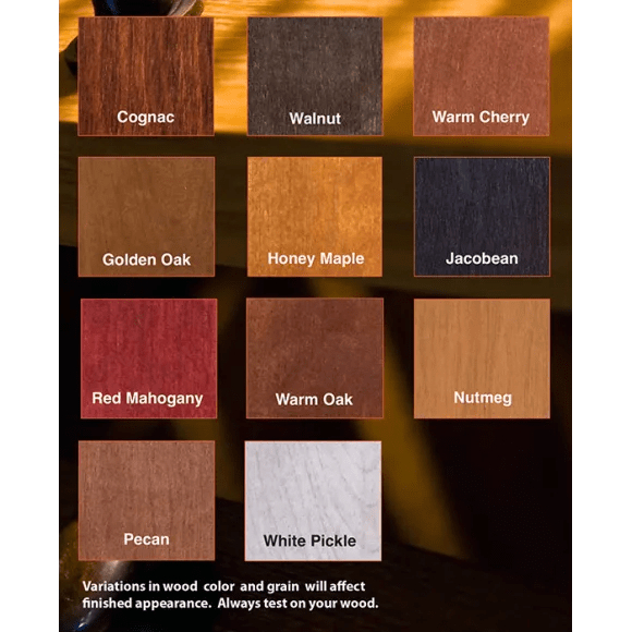 Cherry Wood Stain Color Chart New Product Recommendations Prices 