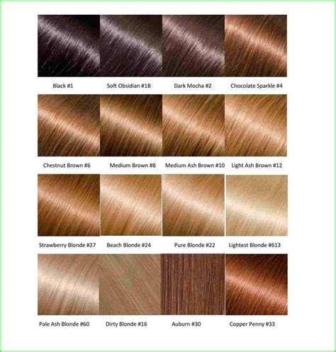 Chestnut Brown Hair Color Chart Warehouse Of Ideas