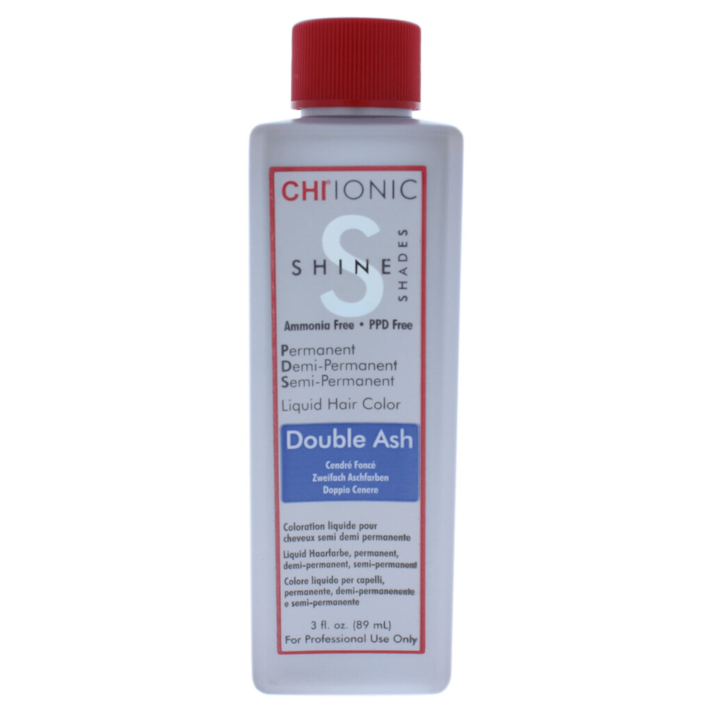 CHI CHI Ionic Shine Shades Liquid Hair Color Double Ash 3 Oz Hair 