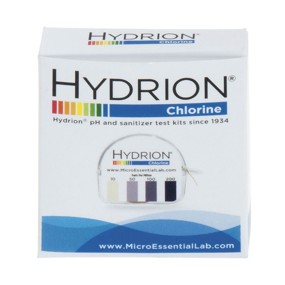 Chlorine Test Colour Chart