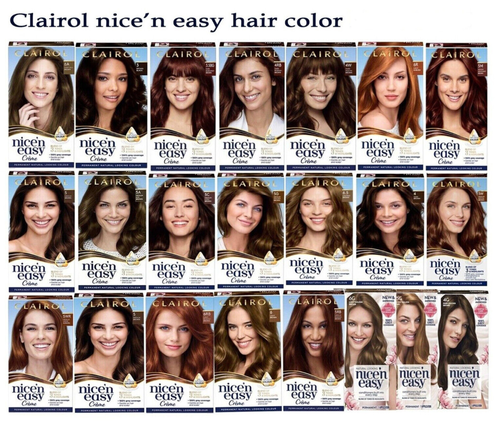 Clairol Hair Color Chart Numbers Infoupdate