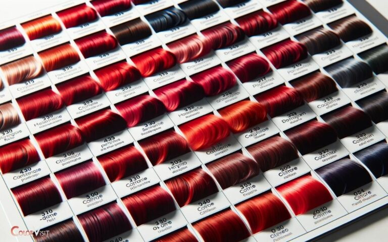 Clairol Red Hair Color Chart Comprehensive Guide 