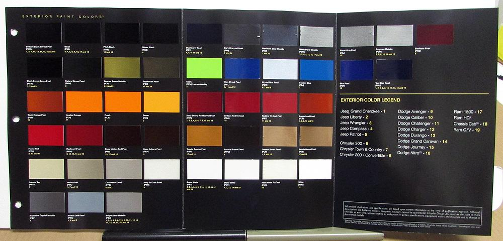 Color Chart Dodge Ram Paint Codes A Official 1970 Dodge Challenger 