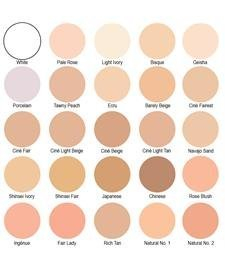 Color Chart Maxfactor Pan Stick Mazzoo