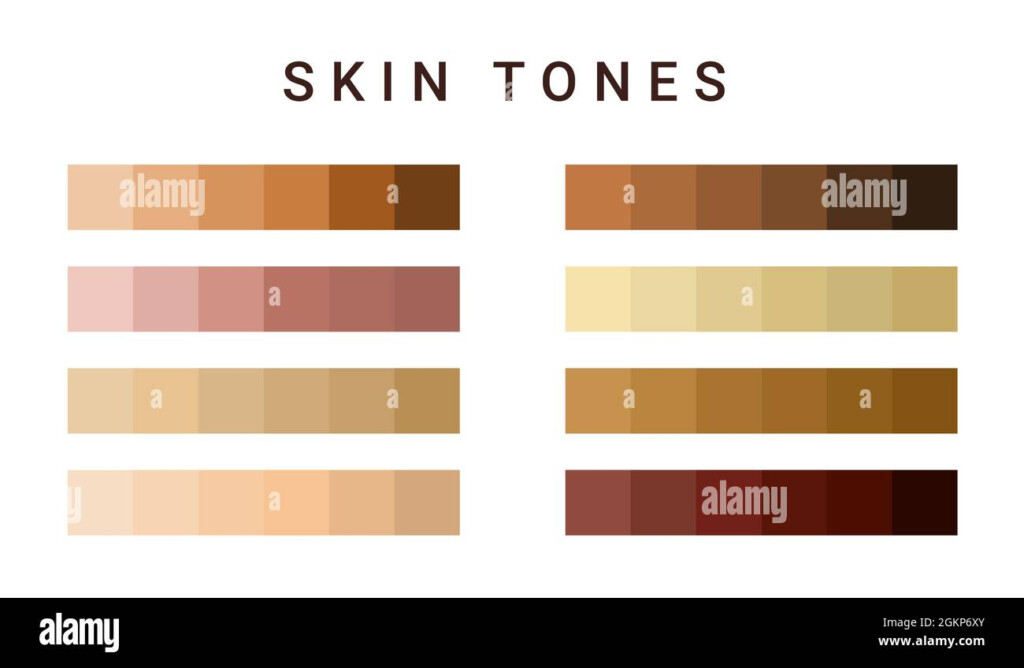Color Chart Skin Tone Finest Ultimate Prime Chart Templates For Excel 