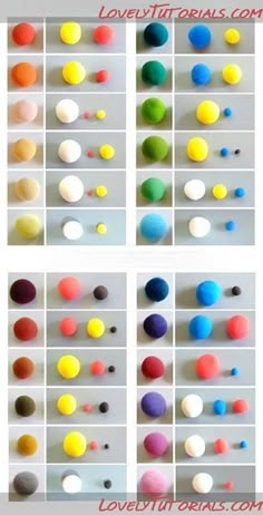 Color Charts awesome Help To Find The Right Color For Your Fondant 