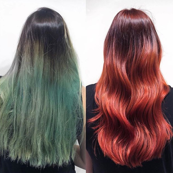 Color Correction Neutralizing Filling Green Hair Behindthechair