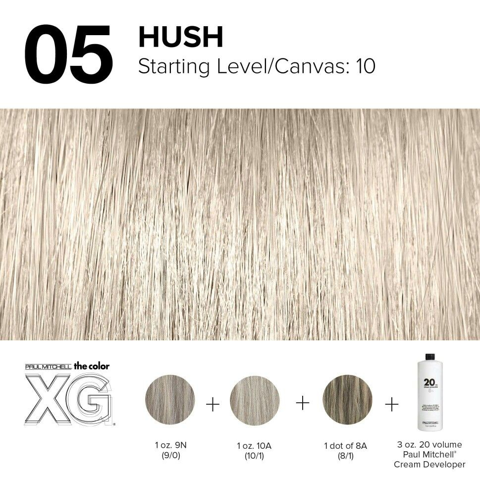 Color XG Formula Created By Paul Mitchell Paul Mitchell Color Hair 