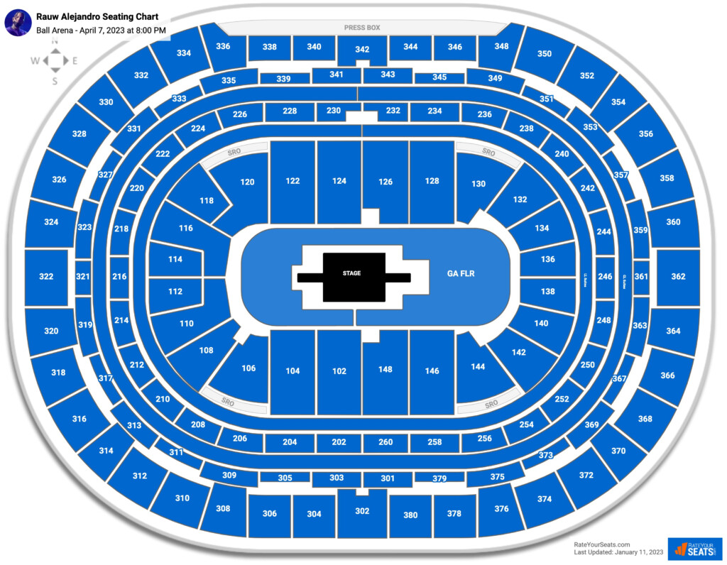 Colorado Avalanche Interactive Seating Chart Brokeasshome