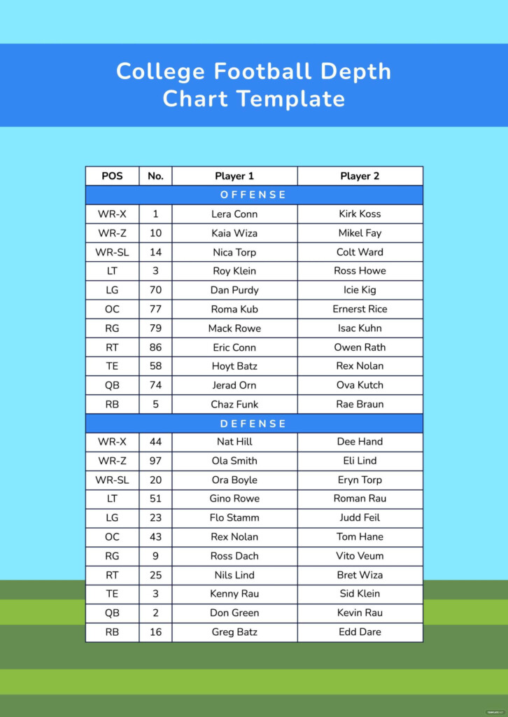 Colorado State 2024 Football Depth Chart Download Lulu Candace