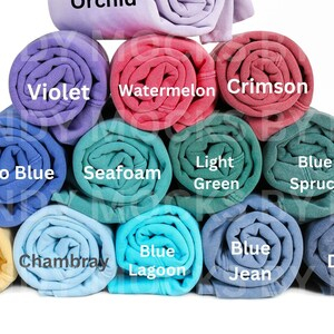 Comfort Colors 1566 Color Chart Etsy