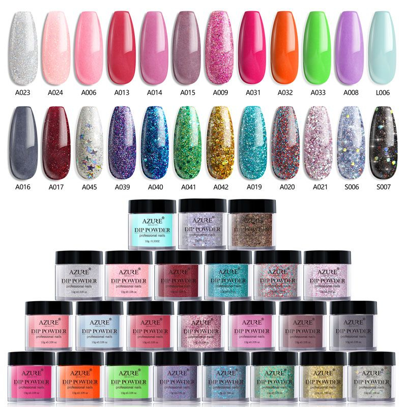 Dip Powder Color Chart