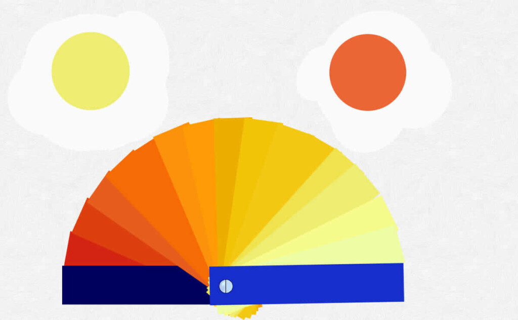 Egg Yolk Color Chart Keski