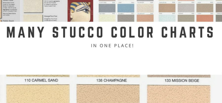 El Rey Stucco Color Chart Prestige Stucco