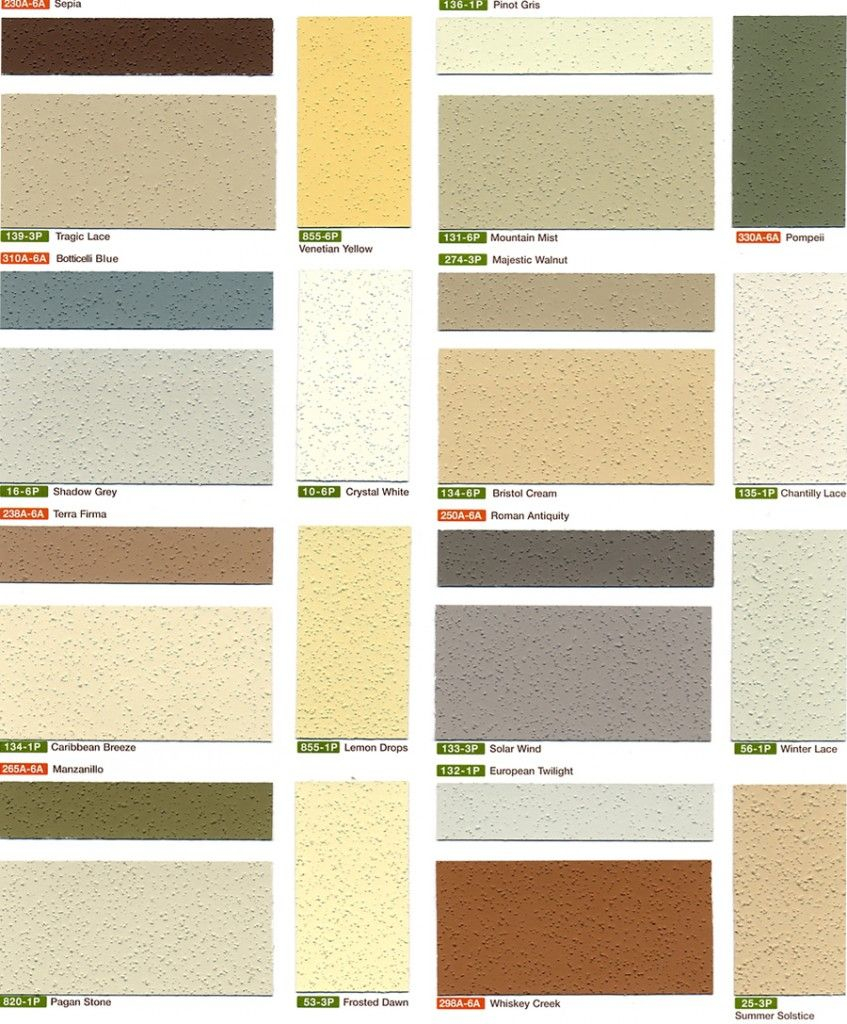El Rey Stucco Color Chart Printable Templates Free