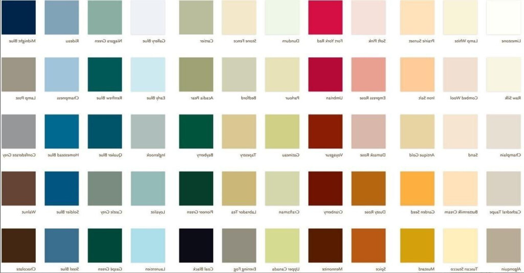Everything You Need To Know About The Behr Chalk Paint Color Chart 