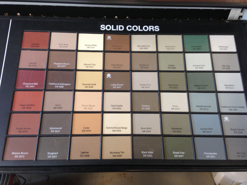 Exterior Paint Color Chart Sherwin Williams The Expert NBKomputer