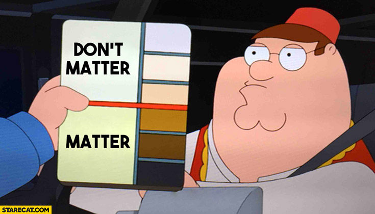Family Guy Color Chart Meme