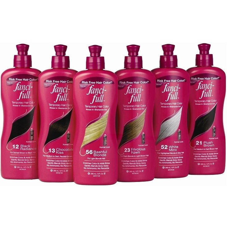 Fanci full Temporary Colour Rinse Color Rinse Chemist Free Hair 