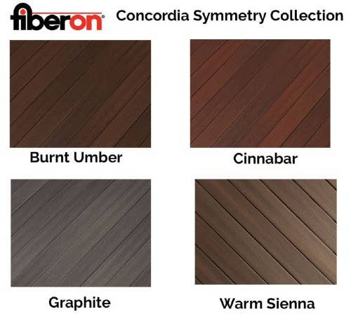 Fiberon Decking Color Chart