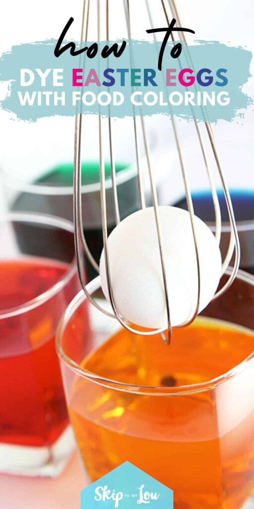 Food Coloring Egg Dying Chart Food Coloring Egg Dying Chart