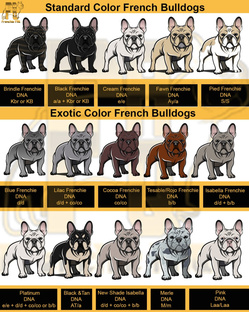 French Bulldog Color Chart Small Infoupdate