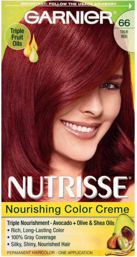 Garnier Red Hair Color Chart