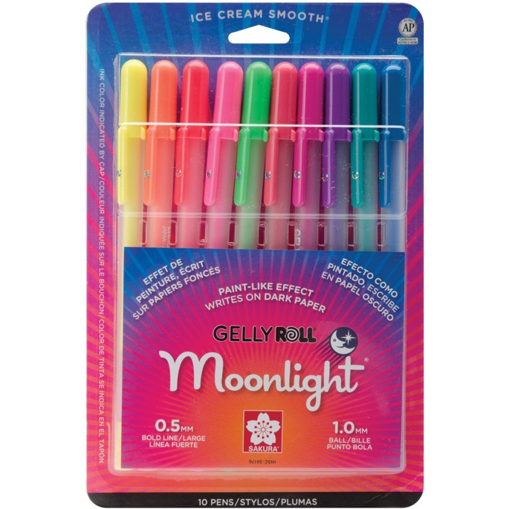 Gelly Roll Moonlight Color Chart Chartdevelopment