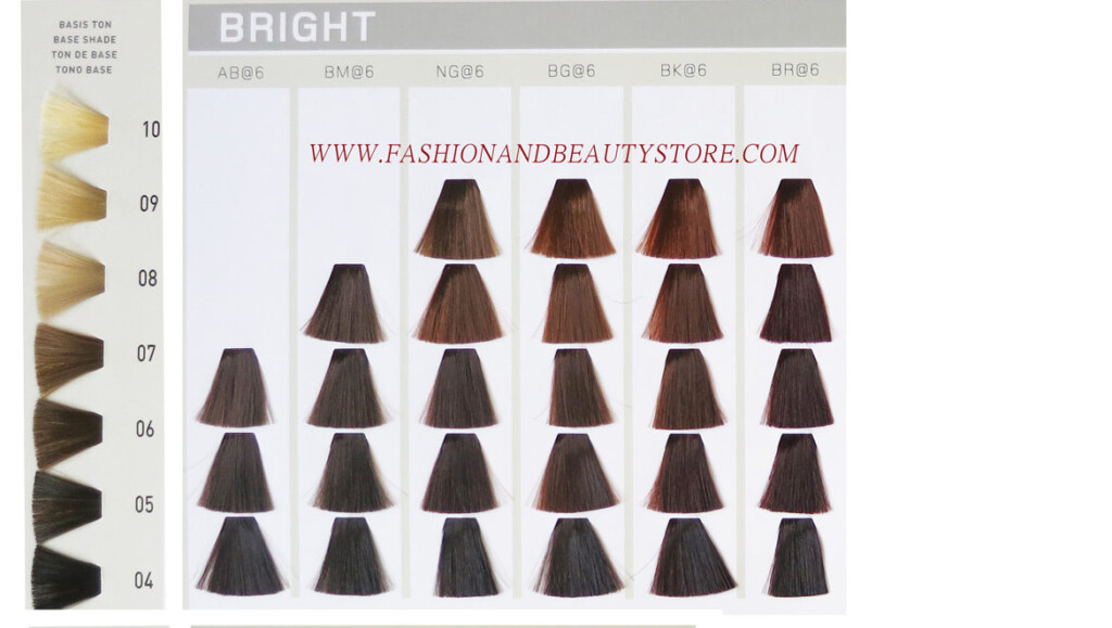 Goldwell Elumen Color Chart
