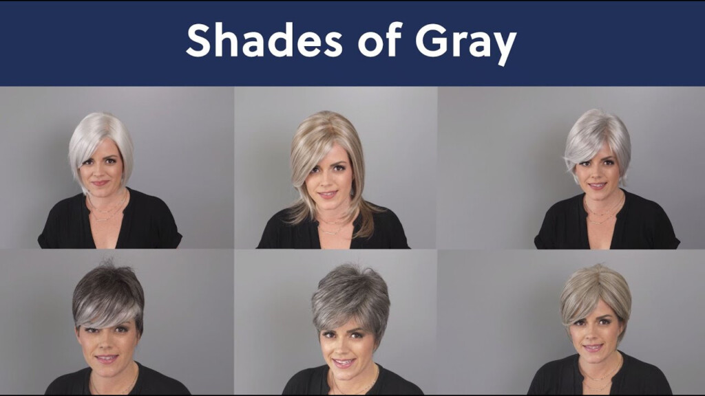 Gray Color Chart Grey Hair Colour Chart Hair Color Chart Silver Guide 