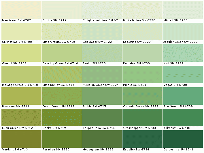 Great Colors Sherwin Williams Paint Colors Green Paint Colors For 