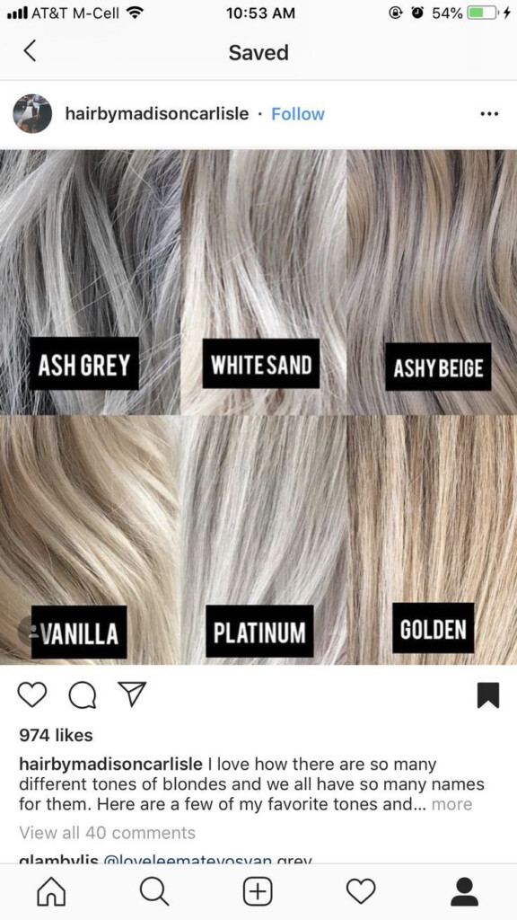 Grey Hair Colour Chart Hair Color Chart Silver Hair C Vrogue co