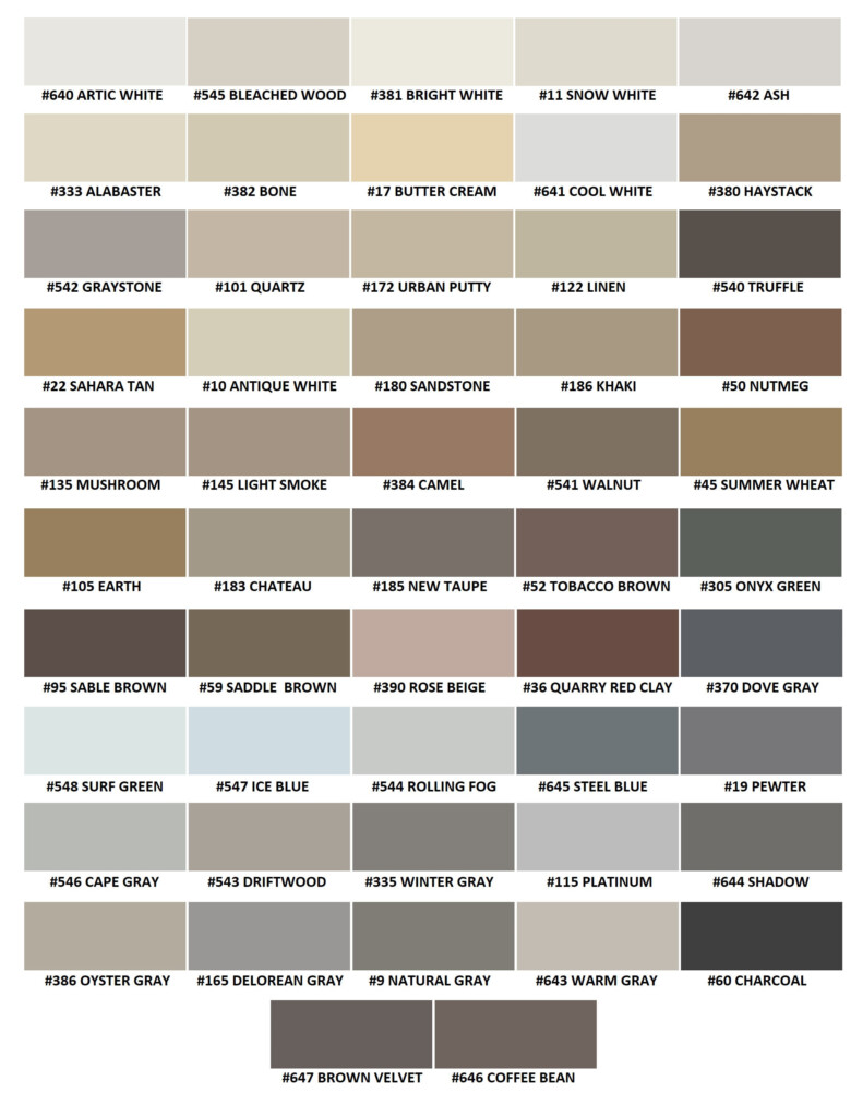 Grout Color Chart Lowes Damaris Montano