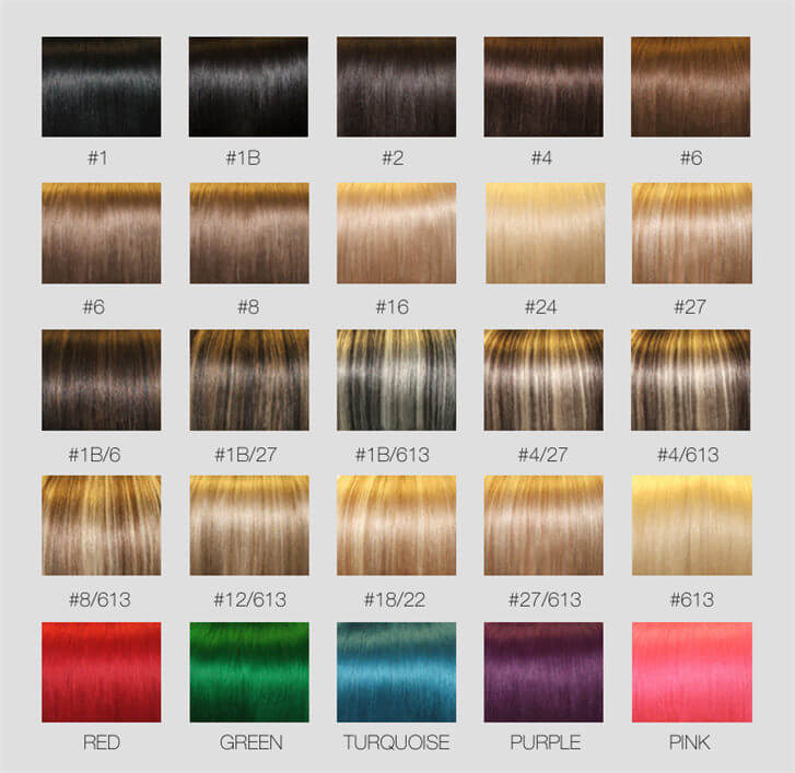 Hair Color Chart Numbers For Weave Infoupdate