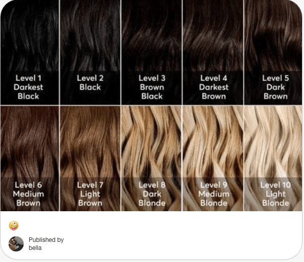 Hair Color Mixing Chart The Easy Guide To Mixing Colors 