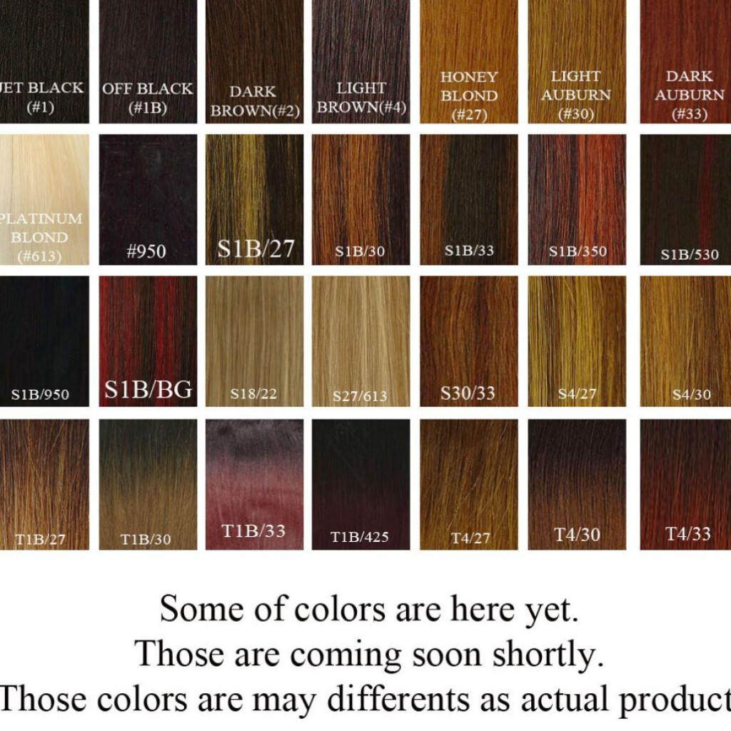 Hair Dye Colors Chart Uphairstyle