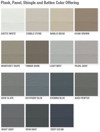 Hardie Board Colours 2024 Update Blue Jay Exterior Renovations
