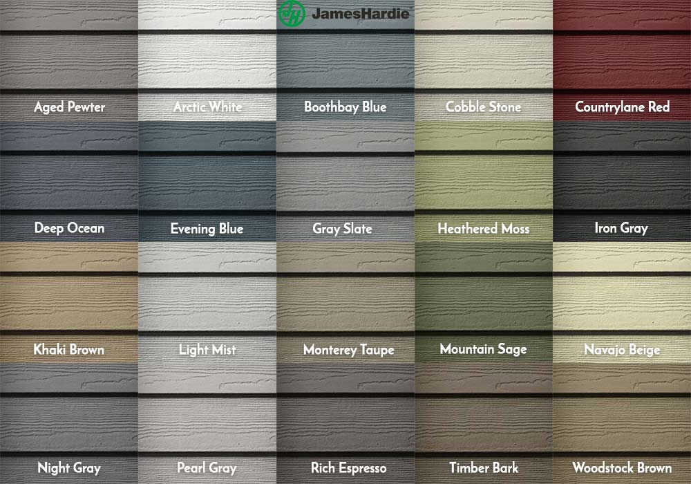 Hardie Color Chart James Hardie Siding Colors Hardie Vrogue co