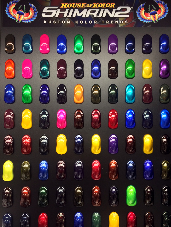 House Of Kolor Paint Chart Book View Painting