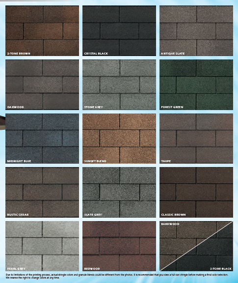 Iko Color Chart